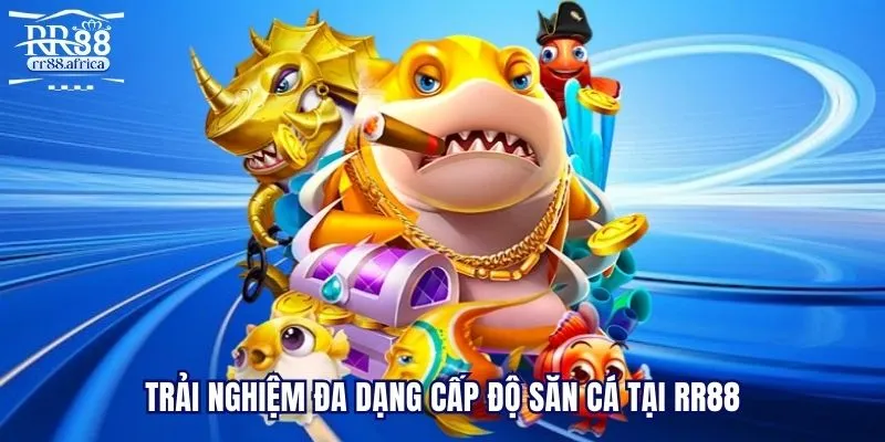 Trải nghiệm đa dạng cấp độ săn cá tại RR88